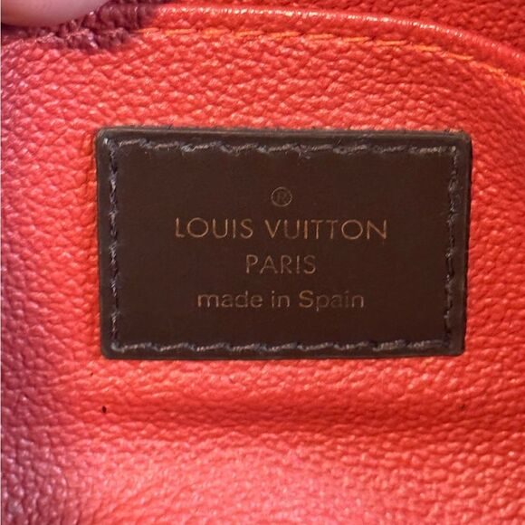 LOUIS VUITTON Damier Ebene Toiletry Cosmetic Pouch, Pochette Cosmetique - Picture 16 of 16